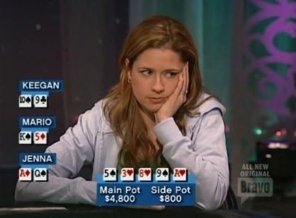 Celebrity Poker Showdown When Jenna appeared on Celebrity Poker Showdown in June 2006 what