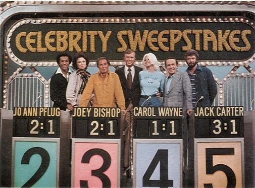 Celebrity Sweepstakes CTVA US Daytime Game Show quotCelebrity Sweepstakesquot Ralph Andrews