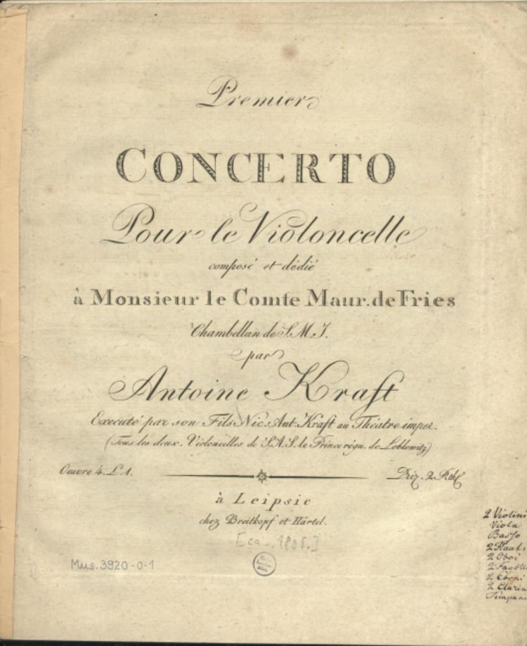 Cello Concerto (Kraft)