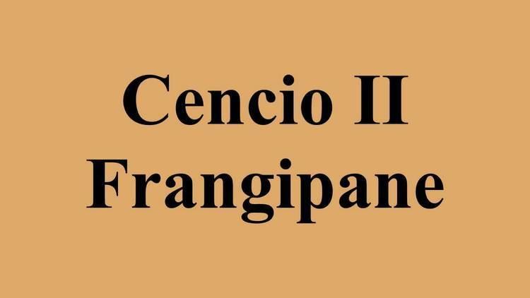 Cencio II Frangipane Cencio II Frangipane YouTube