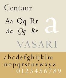 Centaur (typeface) httpsuploadwikimediaorgwikipediacommonsthu