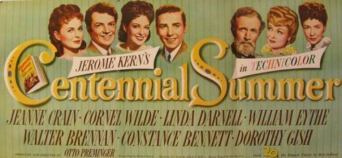 Centennial Summer Centennial Summer 1946 Three Page Movie Ad Vintage Movie Ads