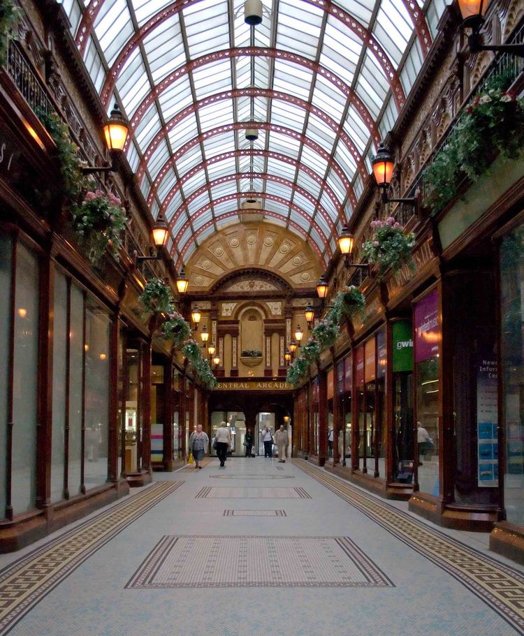 Central Arcade Central Arcade Newcastle Some fine and yellow faience Th Flickr