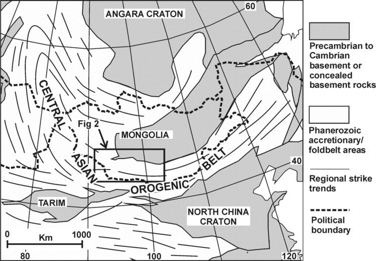 Central Asian Orogenic Belt Structure and petrology of the Altan Uul Ophiolite new evidence for