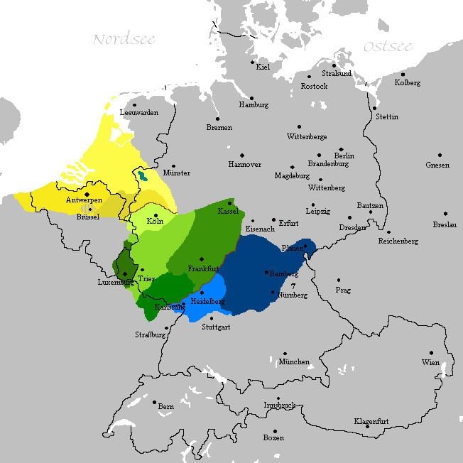 Central Franconian dialects