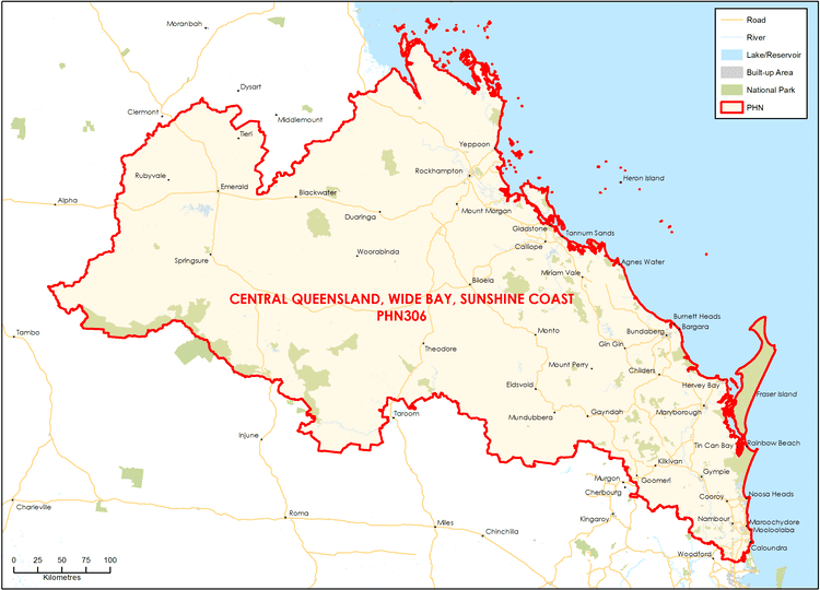 Central Queensland Department of Health Central Queensland Wide Bay Sunshine Coast