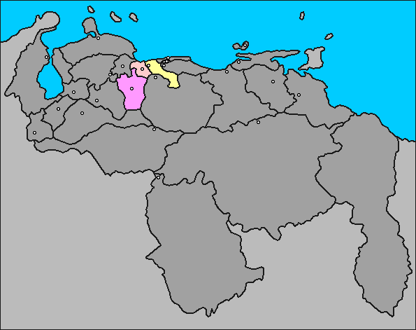 Central Region, Venezuela Regiones Politico Administrativas