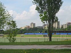 Central Stadium of Jonava httpsuploadwikimediaorgwikipediacommonsthu