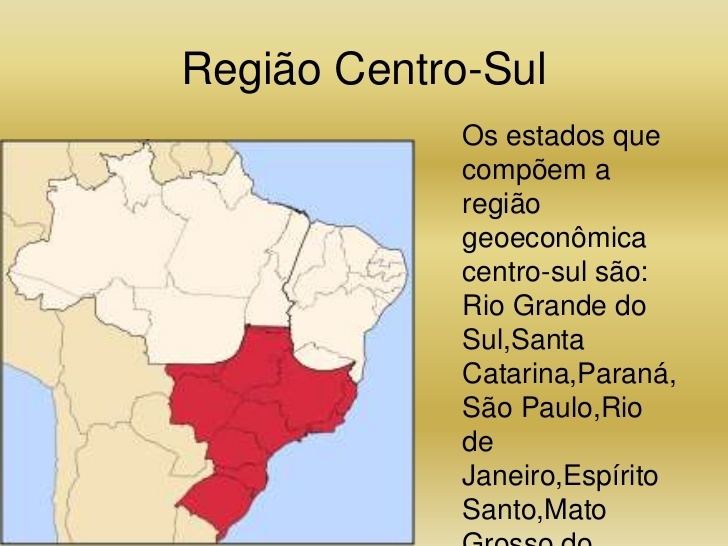 Centro-Sul Regio Geoeconmica CentroSul