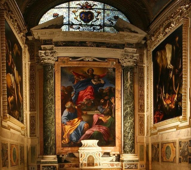 Cerasi Chapel The Language of Looking Caravaggio vs Carracci in the Cerasi Chapel