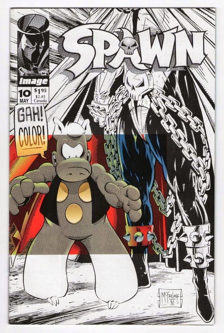 Cerebus the Aardvark Thoughts Of A Workshy Fop Spawn 10 Guest Starring Cerebus The