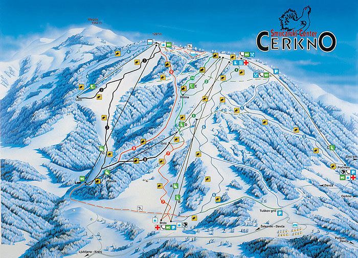 Cerkno Ski Resort Cerkno Ski Resort Guide Location Map amp Cerkno ski holiday accommodation
