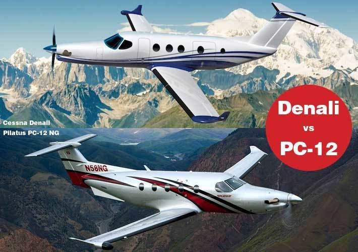 Cessna Denali Cessna Denali vs Pilatus PC12 General Aviation News