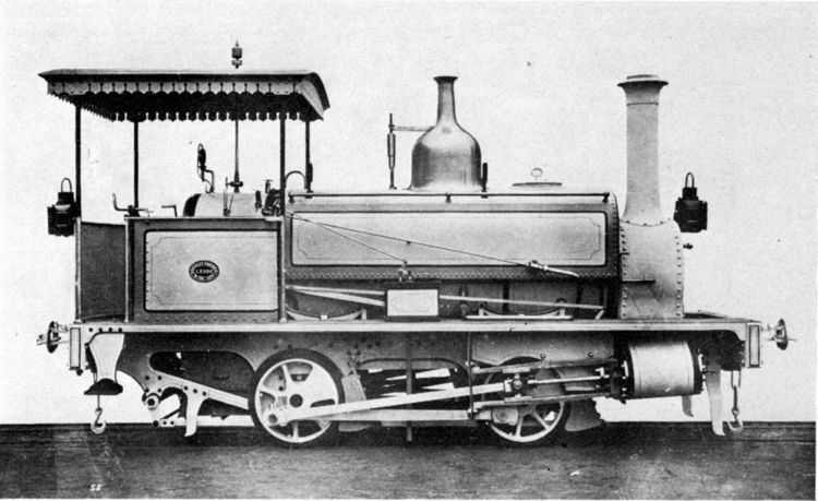 CGR 1st Class 0-4-0ST 1876