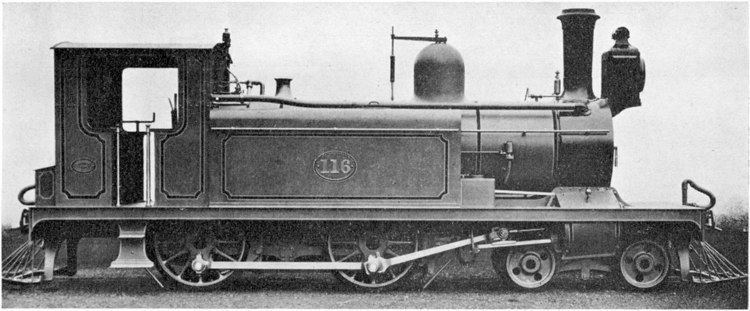 CGR 2nd Class 4-4-0T