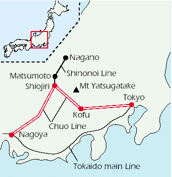 Chūō Main Line Japanese Railway Scenery 16