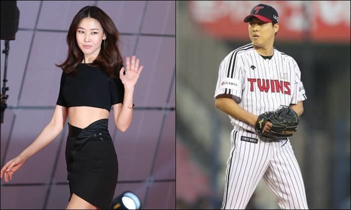 Cha Woo-chan Model Han Hye Jin is dating baseball player Cha Woo Chan