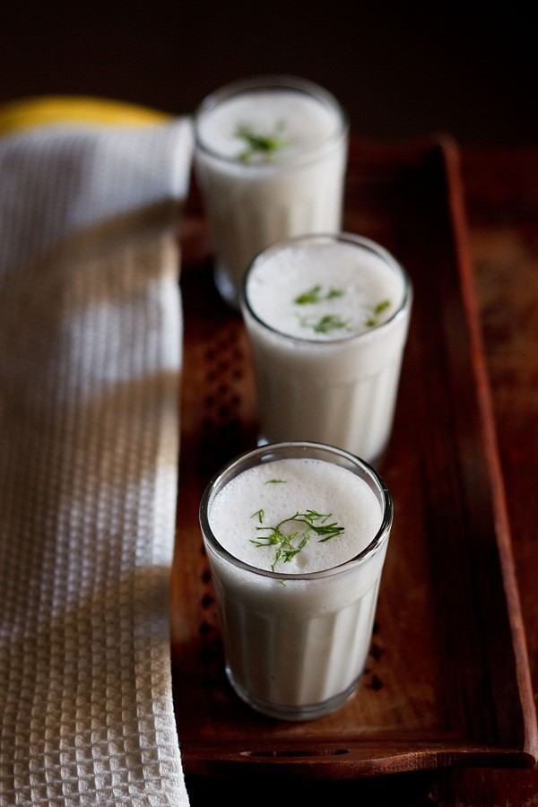 Chaas chaas recipe or buttermilk recipe how to make salted chaas recipe