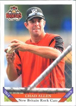 Chad Allen (baseball) Chad Allen Gallery The Trading Card Database