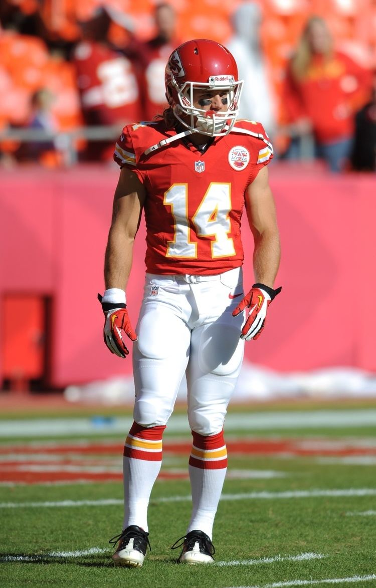 Chad Hall Chiefs WR Chad Hall aims high perseveres Chiefs Digest
