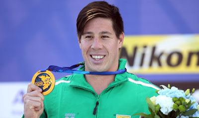 Chad Ho Ho Anderson win 5km open water golds