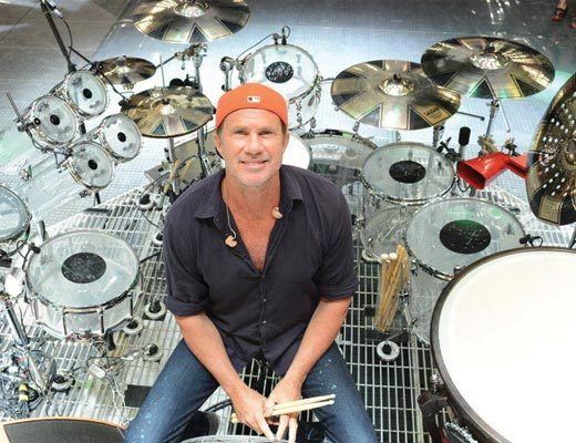 Chad Smith Chad Smith Brings Home The Message Kids Need Making Music Magazine