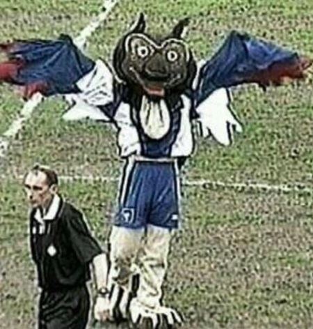 Chaddy the Owl Craptastic Football Mascot Of The Day Chaddy The Owl Oldham
