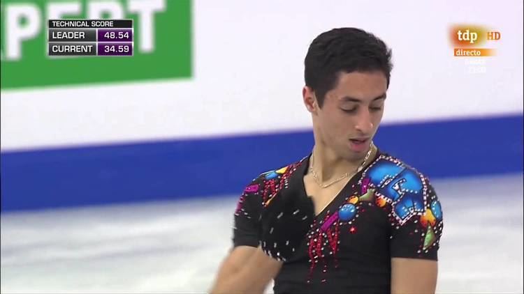 Chafik Besseghier Patinaje artstico Cto Europa 2014 Hombres SP 2829 Chafik