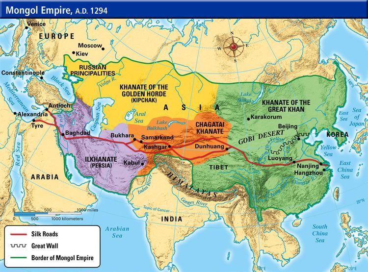 Chagatai Khanate Decline and Fall The mongol Empire