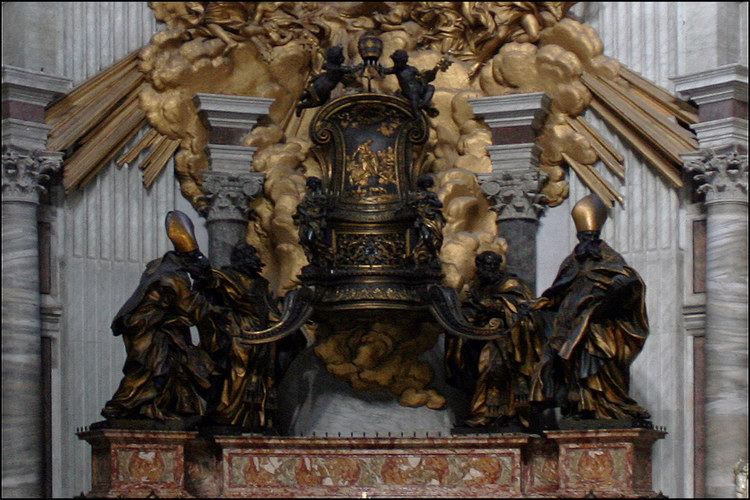 Chair of Saint Peter The Main Altars and the Floor of the Papal Basilica of Saint Peter