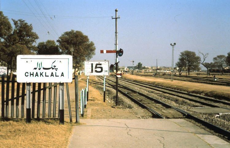 Chaklala railway station
