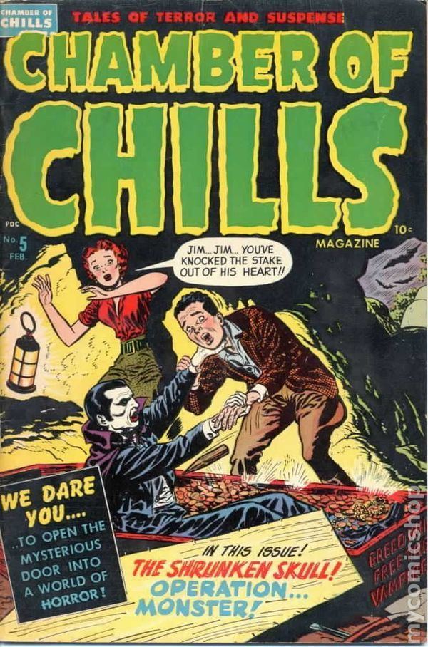 Chamber of Chills Chamber of Chills 1952 Harvey comic books