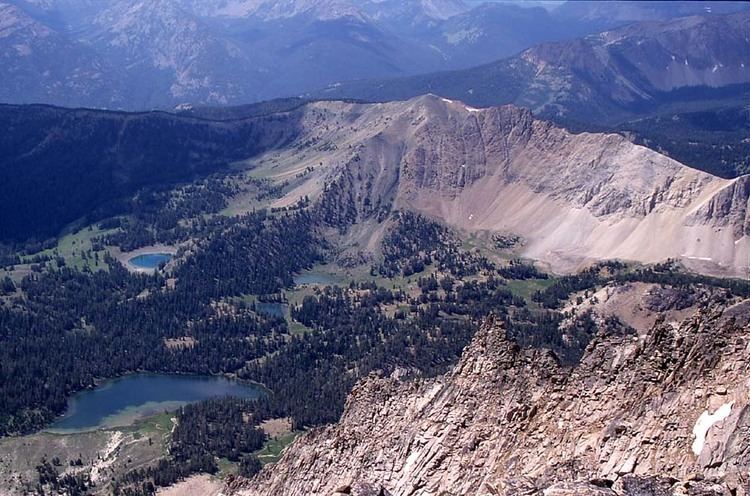 Chamberlain Basin climbingidahocompicsCastleChamberlainBasinjpg