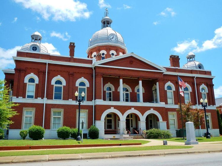 Chambers County Courthouse Square Historic District