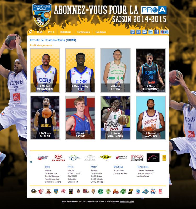 Champagne Châlons-Reims Basket 22png