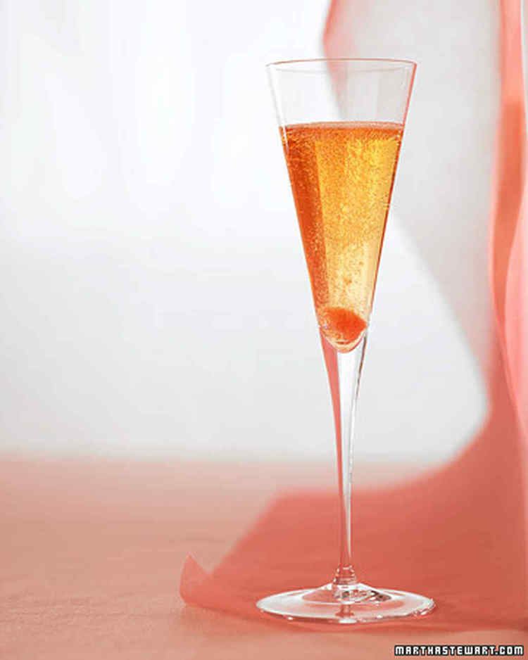 Champagne cocktail Classic Champagne Cocktail Recipe Martha Stewart