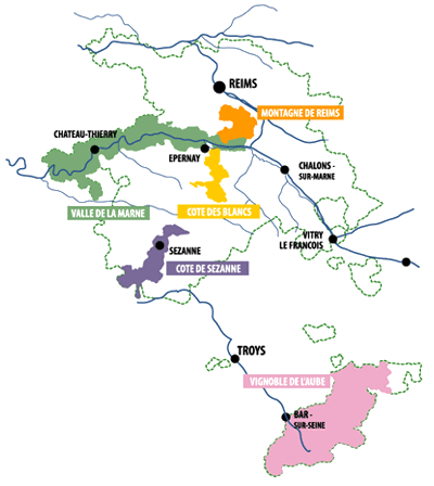 Champagne (wine region) The History and Region of Champagne