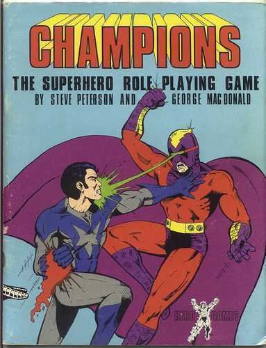 Champions (role-playing game) Advanced Dungeons and Parenting Vintage RPGs CHAMPIONS 1st