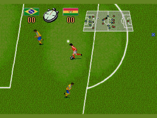 Champions World Class Soccer  (Sega Genesis) Gameplay 