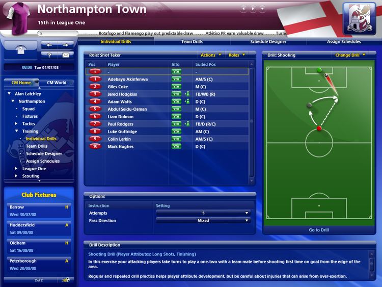 championship manager 2007 trainer