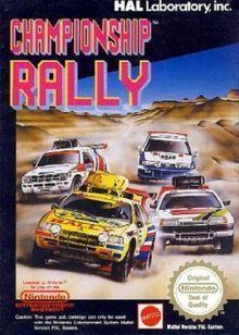 Championship Rally (1991 video game) httpsuploadwikimediaorgwikipediaenthumbc