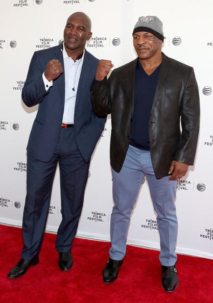 Champs (film) Mike Tyson and Evander Holyfield Photos Photos Tribeca Talks