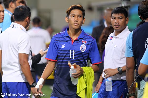 Chan Vathanaka Chan Vathanaka Best Cambodian Footballer 2015 CambSport