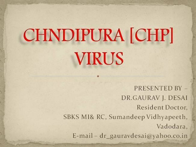 Chandipura virus CHNDIPURA VIRUS authorSTREAM