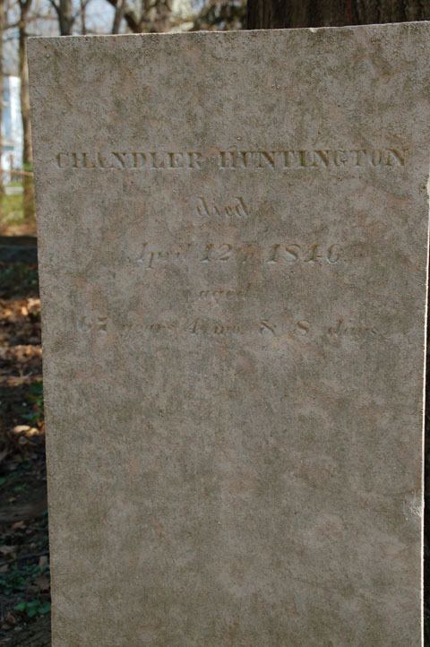 Chandler Huntington Chandler Huntington 1778 1846 Find A Grave Memorial