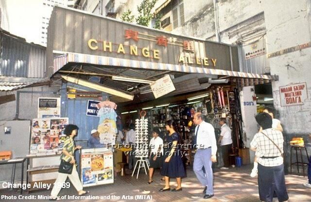Change Alley, Singapore Raffles Place 50 Years of Transformation Remember Singapore