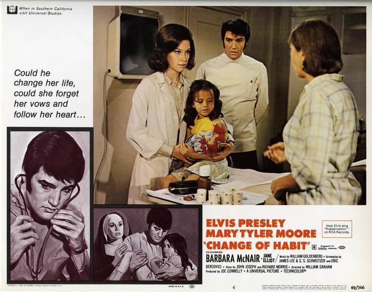 Change of Habit elvis presley change of habit 1969 1960s Film Postres