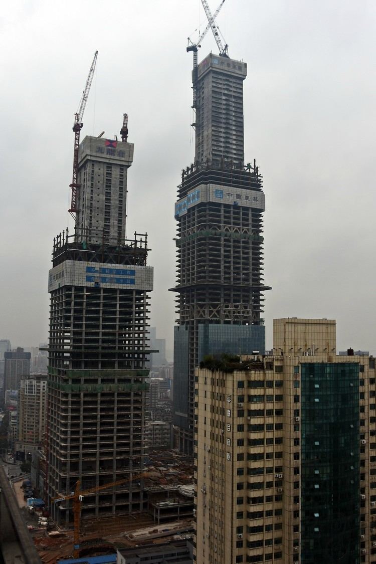 Changsha IFS Tower T1 CHANGSHA Changsha IFS 452m 1483ft 94 fl 315m 1033ft 63