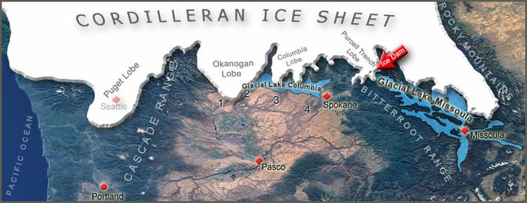 Channeled Scablands Channeled Scabland Eastern Washington Ice Age Floods Lake Missoula
