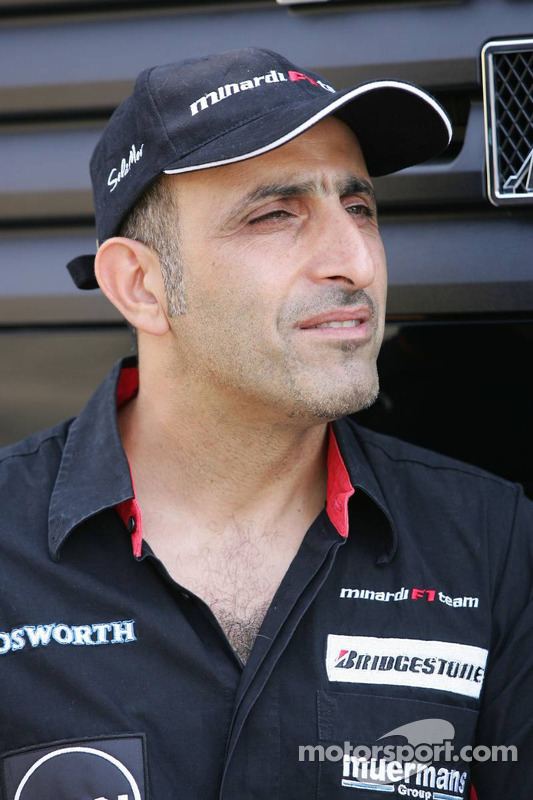 Chanoch Nissany Chanoch Nissany test driver for Minardi at Hungarian GP